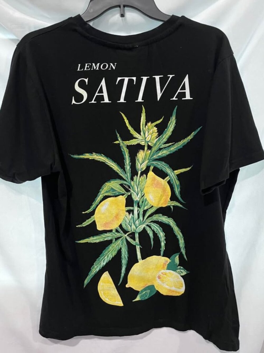 2 Shirts Fearless Faith Over Fear & Trip City Lemon Sativa Graphic T-Shirt-Large